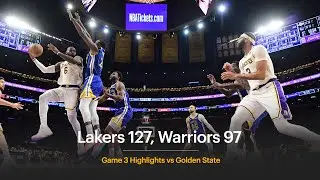 Lakers 127, Warriors 97 - Lakers Take 2-1 Lead | 2023 NBA Playoffs