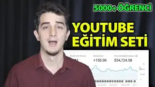 YouTube Para Kazanma Eğitim Seti (Gerçek Kullanıcı Yorumları, 11000+ Öğrenci, 11 Saat Eğitim)