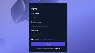 How To Make Registration Form Using Tailwind CSS: Dark & Light Mode