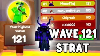 WAVE 121 STRAT FOR ENDLESS LEADERBOARD (Toilet Tower Defense)