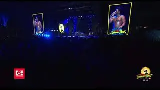 Christopher Martin paying tribute to Merciless at Reggae Sumfest 2022