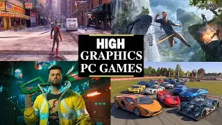 Top 10 High Graphics Pc Games in 2023 | High Graphics Pc Games for ( 8Gb Ram | 12Gb RAM | 4GB VRAM )