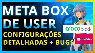 meta box de usuarios configurações e bugs