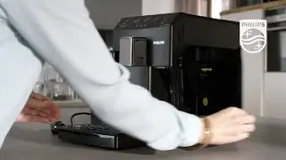 How to clean the coffee funnel of your Super-automatic coffee machine? | Philips | HD8966