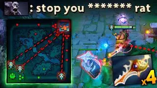 How to Win Any Game As Natures Prophet 🔥🔥🔥x4 Divine Rapier Rat | Dota 2 Gameplay