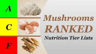 Nutrition Tier Lists: Mushrooms