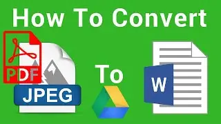 Convert PDF and Photo files to Text Using Google Docs || English and Bangla Text