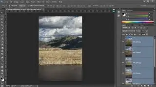 How to create beautiful panoramas from a series of photos in Photoshop 2023