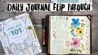 Daily Journal Flip Through | Travelers Notebook