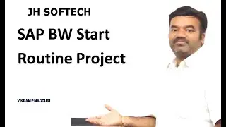 SAP BW Start Routine Project