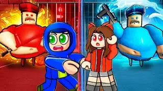 Roblox Ayush & Ekta Escaping FIRE BARRYs and WATER BARRYs PRISON !!