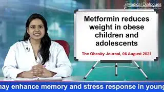 Metformin reduces weight in obese children and adolescents