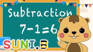 Subtraction song  - Educational song for kids ㅣ Suni.B kids songs