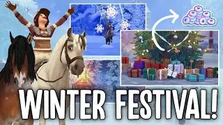 WINTER FESTIVAL IS HERE!! SNOW IN JORVIK, NEW WINTER VILLAGE, WINTER MAGIC PROGRESSION, NEW HORSES