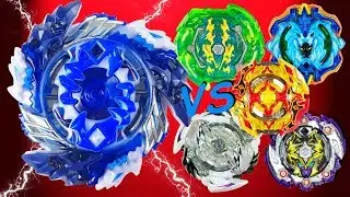 Beyblade Burst. Голубой Geist Fafnir из наборы случайных волчков Бейблэйд Берст