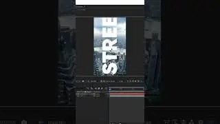 Как сделать текст маской в After Effects