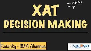 XAT Decision Making | Shortcuts & Tricks |Rules to crack questions | Part 1 | Ram Lal & Thakur Set