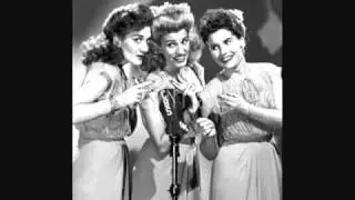 Chattanooga Choo Choo - The Andrews Sisters w/onscreen lyrics