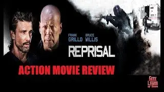 REPRISAL (  2018 Bruce Willis ) Bank Heist Action Movie Review