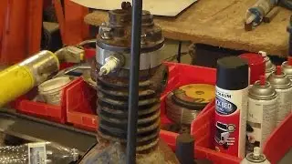 Converted Air Compressor  to Gas  Engine Pt 3