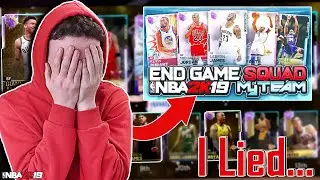 I lied, this is NOT my End Game God Squad! *NEW* updated squad revealed! (NBA 2K19 MYTEAM)