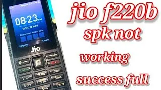 jio f220b 🚀🚀🚀spk not working only jampar 100% success full