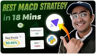 This MACD trading strategy is the Best | Tradomate one Python trading bot📈