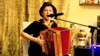 посмотрите гармонь МIDI играет Алина, СНЕГ