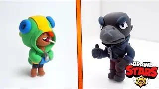 TOP 5 MEILLEURS BRAWLER SUR BRAWL STARS EN POLYMER CLAY