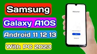 How to Unlock Samsung A10s Frp Lockbypass Google Account with Pc 2023