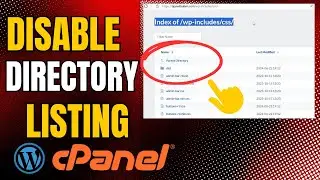 How To Disable Directory Listing In Cpanel | Wordpress Security Tutorials