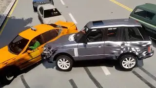 GTA 4 Realistic Car Crashes Ep.2 (Real Deformation mod)