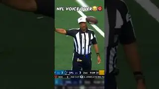 NFL FUNNY VOICE OVER🤣🤣🤣 | Yam Time👹 | #shorts