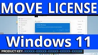 Windows 11 Activation with Windows 10 License