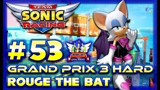 Team Sonic Racing PS4 (1080p) - Grand Prix 3 Hard with Rouge