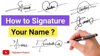 ✅ How To Signature Your Name | Signature Style Of My Name | Signature ideas | Write the Name