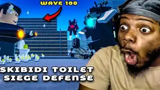 SKIBIDI TOILET SIEGE DEFENSE ON ROBLOX IS FUN!