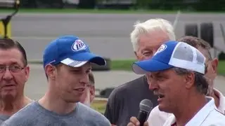 Brad Keselowski Welcome Party in Michigan at Auto City Speedway