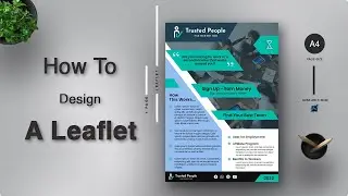 How to design Leaflet | Adobe Photoshop