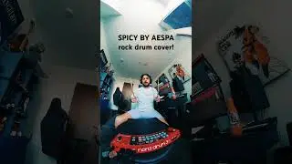 Spicy by @aespa with rock drums? #spicy #aespa #kpop