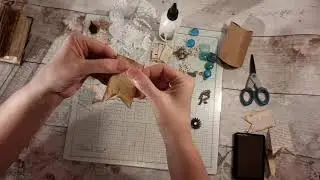 Junk Journal banners - paperclip banners tutorial. Journal embellishments. Journal diy.