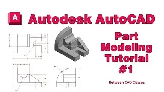 AutoCAD 3D Modeling Tutorial #1