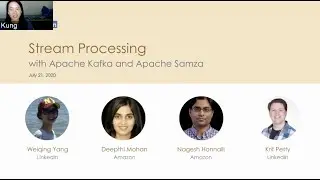 Stream Processing with Apache Kafka and Apache Samza Meetup (July 2020)