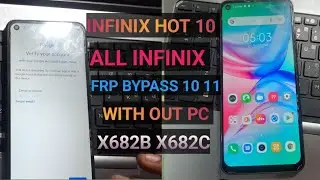 Infinix Hot 10 frp bypass Android 10 without pc All Infinix frp bypass 2022