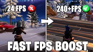 How To Fix STUTTERS, FPS Drops & Boost FPS In Fortnite Chapter 5 Season 1! (2023)