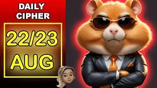 Hamster Kombat Daily Cipher Code 22nd August 23nd August 1M Bonus Coins