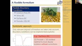 Efficient materials modelling on HPC with BigDFT