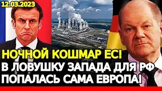 Ночной КОШМАР Европы сбылся! В ЗАПАДНУЮ ловушку для РОССИИ попалась вся ЕВРОПА// Европа в истерике