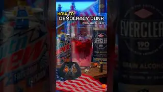 How To Make The Democracy Dunk | Non-Alcoholic Helldivers Drink | #helldivers #sincitybartender