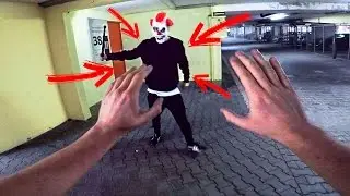 PARKOUR VS KILLER CLOWN - The Revenge - Parkour POV | GoPro HERO5